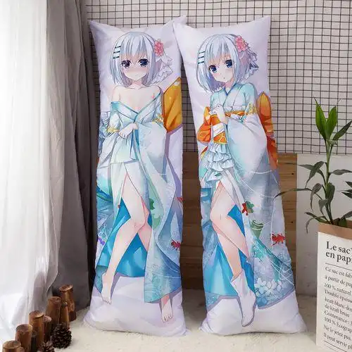 约会大作战动漫周边 鸢一折纸 折纸等身抱枕二次元可爱靠枕含枕芯
