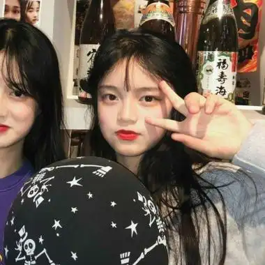 女生闺蜜头像一人一半真人 闺蜜头像一甜一冷高颜值(14)张