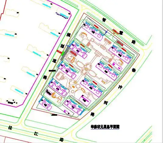 612万亩竞得沭阳南部新城某小区规划图曝光房价引热议