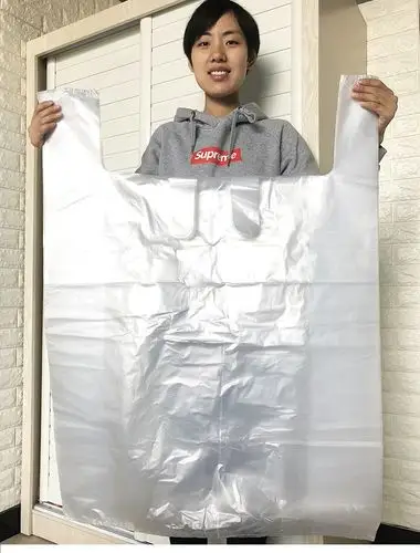 大号塑料袋收纳 特大号超大手提背心大袋子加厚透明 搬家袋打包袋