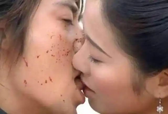 男女明星的吻戏, 陈乔恩主动伸舌头, 杨洋郑爽初恋的感觉