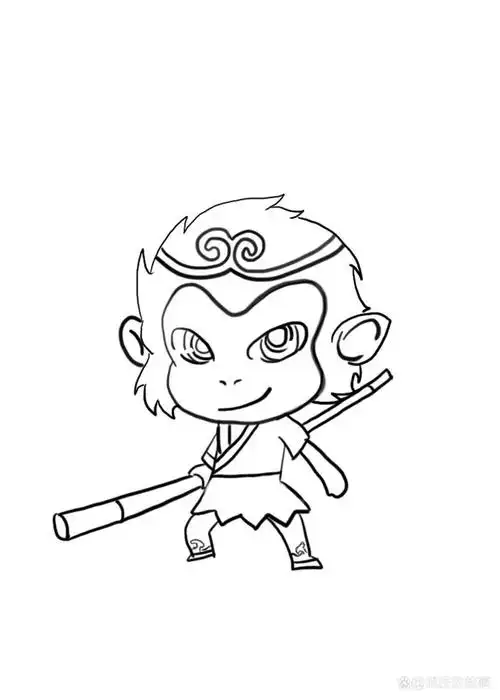 如何画出孙悟空:从特征到细节,一步步塑造出经典的猴王形象