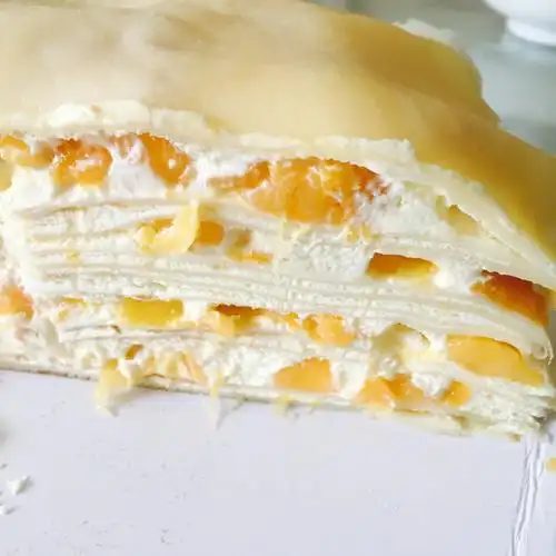 im599做的芒果千层蛋糕