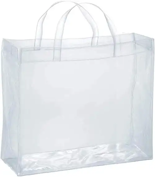 塑料袋 透明 结实 手提包 透明 包 3 升 方形 特大 w60×d20×h50