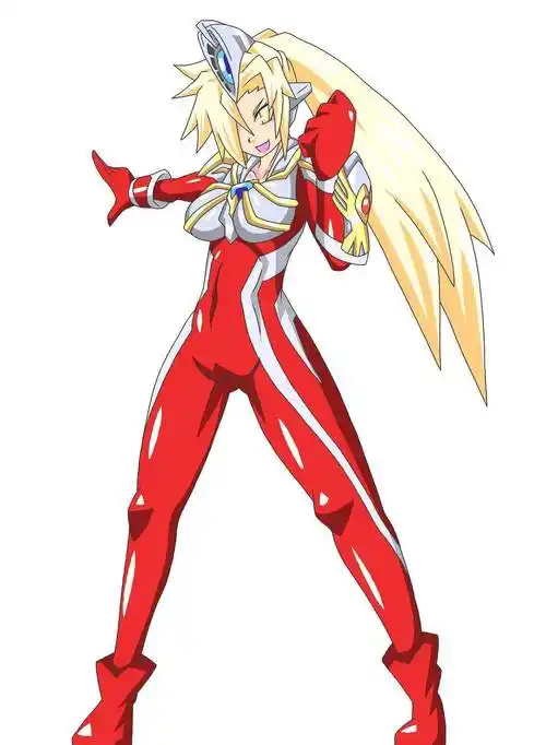 五位女性化的奥特曼,葛雷很时尚,赛罗看起来很调皮_银色_蓝色_身材