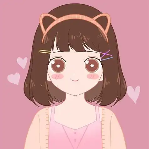 可爱呆萌卡通图片头像短发 卡通头像图片大全 -【爱个性】