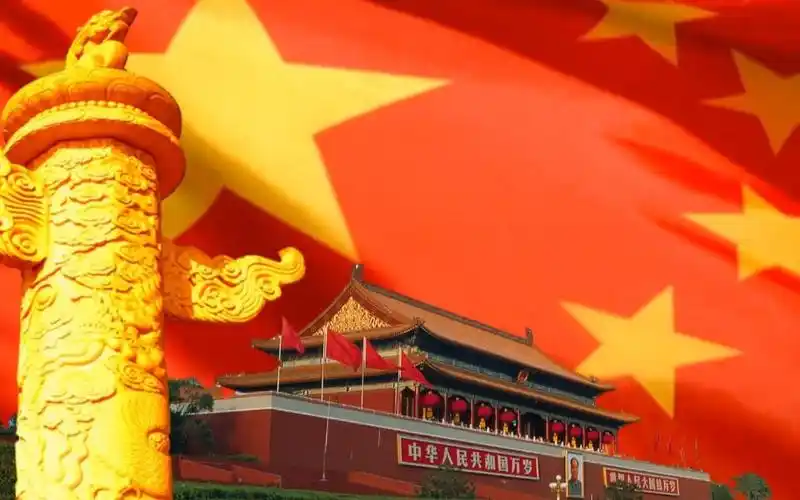 红旗飘飘-孙楠 歌曲演出led大屏背景视频 七一建党节十一国庆节用 皇