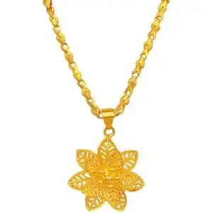 黄金项链吊坠老凤祥新款正品