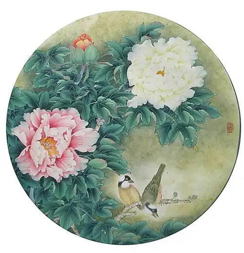 书楼寻踪馆 馆藏分类  工笔画芍药小品01 工笔画芍药小品02 工笔画