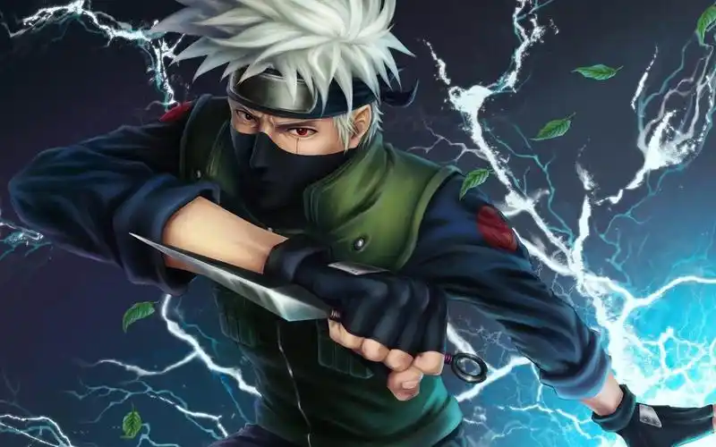 须佐能乎神威雷切!写轮眼卡卡西技能演示_哔哩哔哩_bilibili