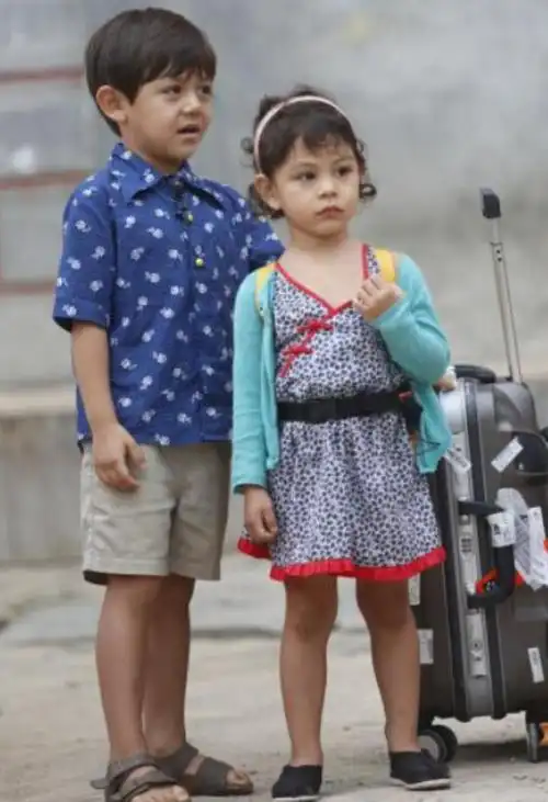 刘烨女儿照片(刘烨9岁混血女儿变化大)