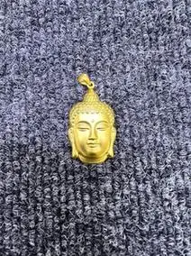 老凤祥佛头黄金吊坠项链999足金女如来佛祖纯金挂坠克重13.