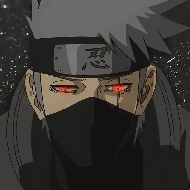"卡卡西"#火影忍者 #卡卡西 #动漫头像 #鸣人 #写轮眼 - 抖音