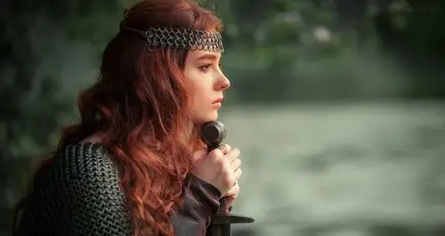 摄影作品|中世纪的女骑士