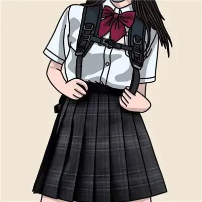 jk漫画女生头像图片大全 高清好看的jk制服漫画头像女