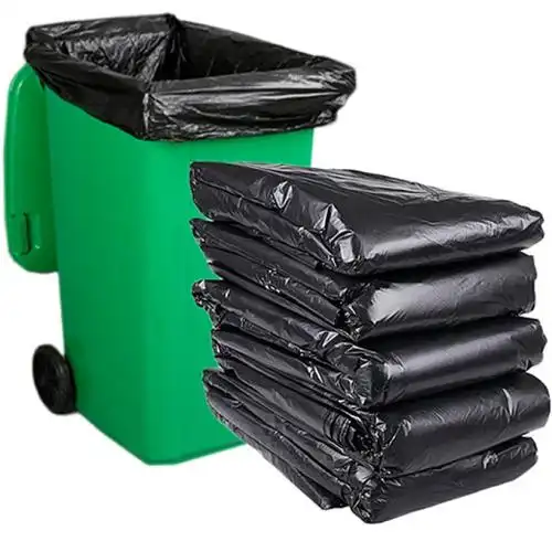 欧斯若oussirro大号垃圾袋特厚加厚塑料特大垃圾袋袋物业环卫大码平口