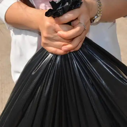 超大黑色塑料袋加厚特大号胶袋80*112黑灰色环卫物业袋特大垃圾袋背心