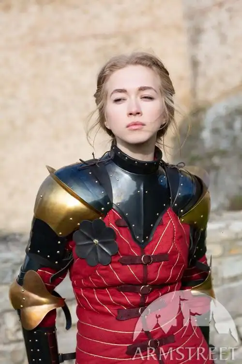 国外打造女性中世纪铠甲帅气外型防御力飙升