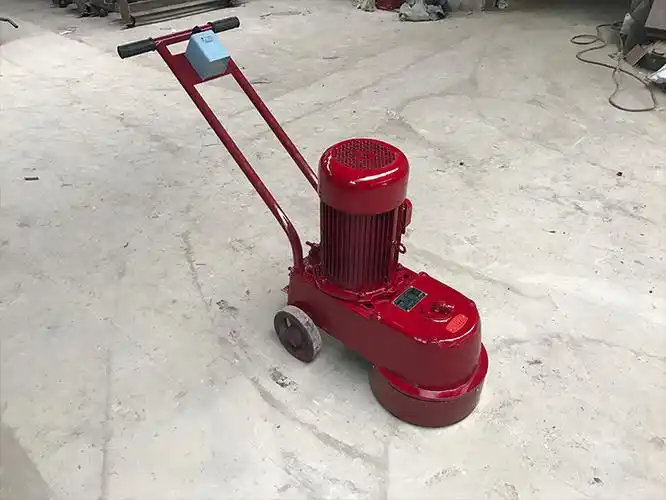 定做水磨石机小型水泥磨地板抛光机水磨石机器手推式水磨石打磨机dms