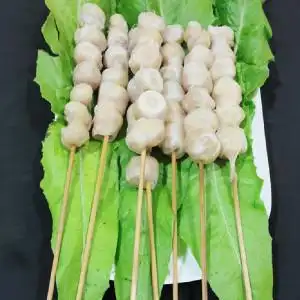 鱿鱼嘴巴串50克100串大串目鱼嘴乌贼嘴新鲜冷冻海鲜烧烤铁板食材