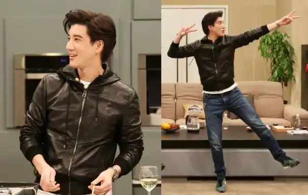 "大胡子"王力宏拜访方文山!穿衣破旧络腮胡显邋遢,霍建华呆萌