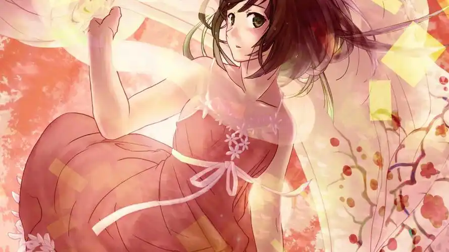 蓝色眼睛猫耳少女 尾巴 可爱二次元动漫壁纸热度 (1027)鸣人,火影忍者